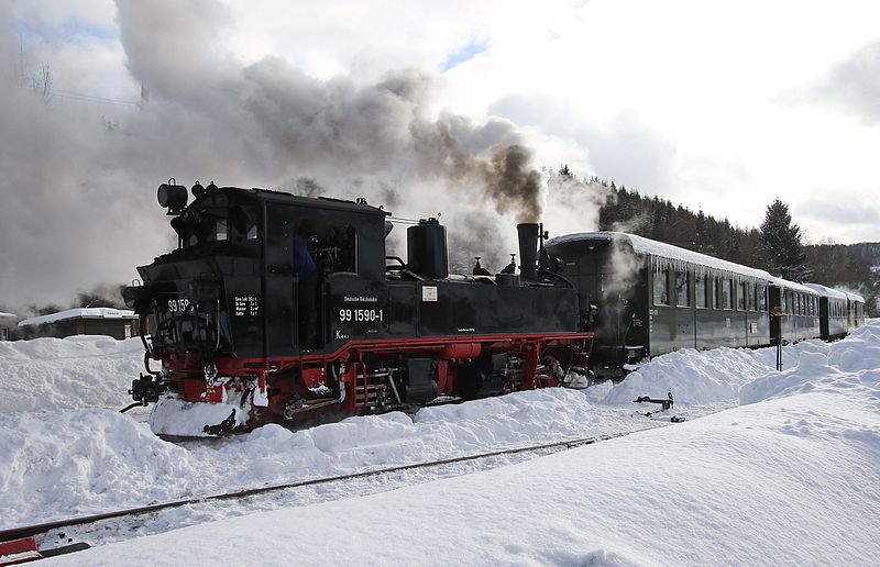 Pressnitztalbahn Winter